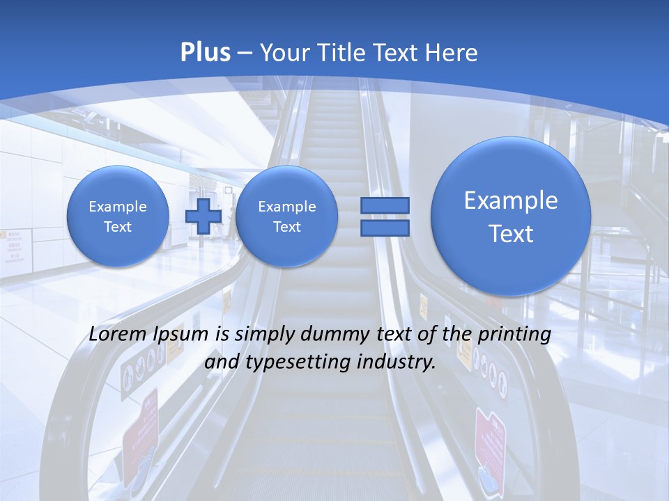 Subway Architecture Way PowerPoint Template