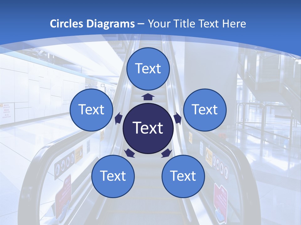 Subway Architecture Way PowerPoint Template