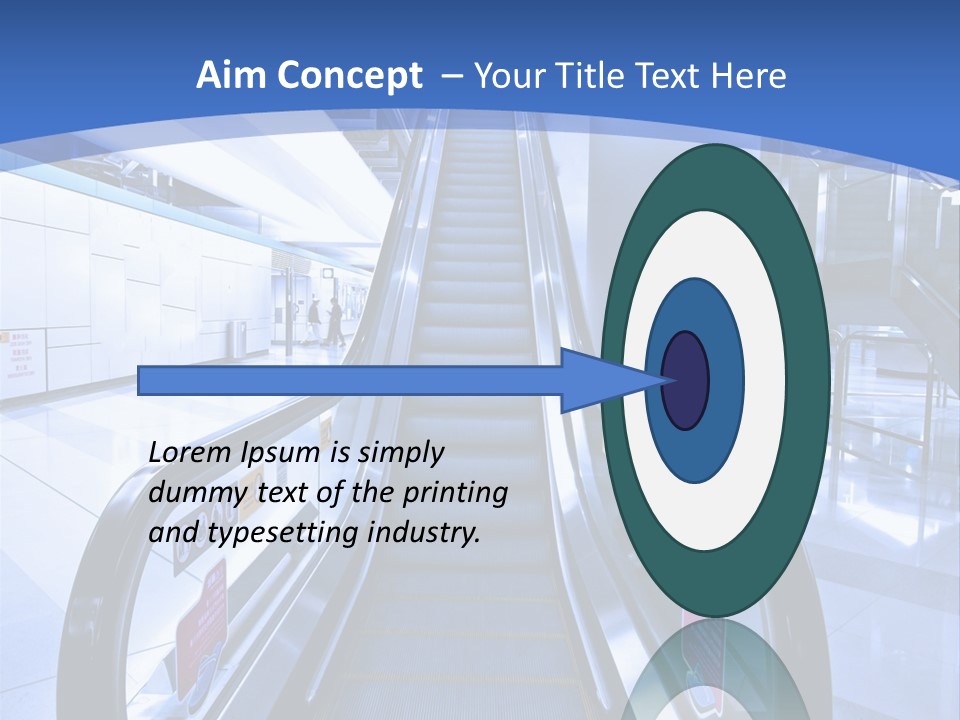 Subway Architecture Way PowerPoint Template