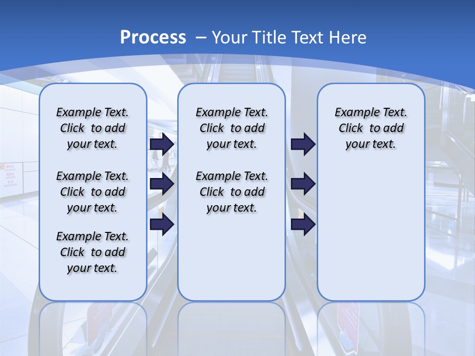 Subway Architecture Way PowerPoint Template