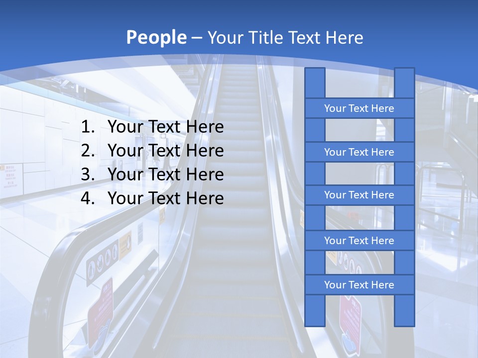 Subway Architecture Way PowerPoint Template