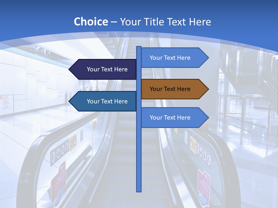 Subway Architecture Way PowerPoint Template