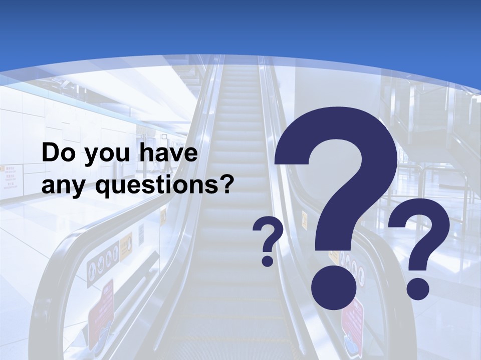 Subway Architecture Way PowerPoint Template