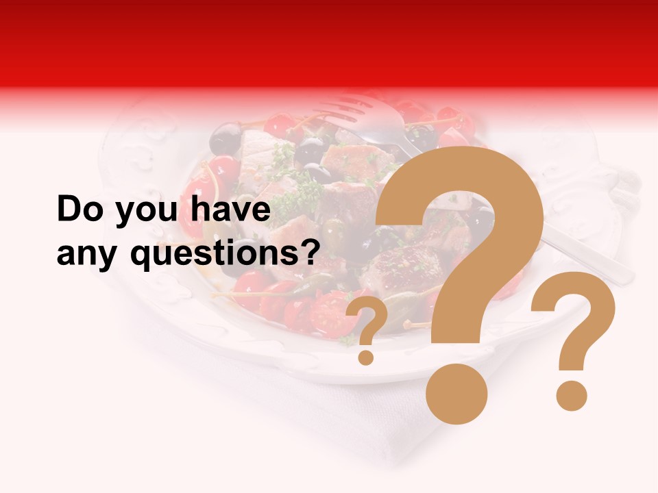 Lemon Tropical Food PowerPoint Template