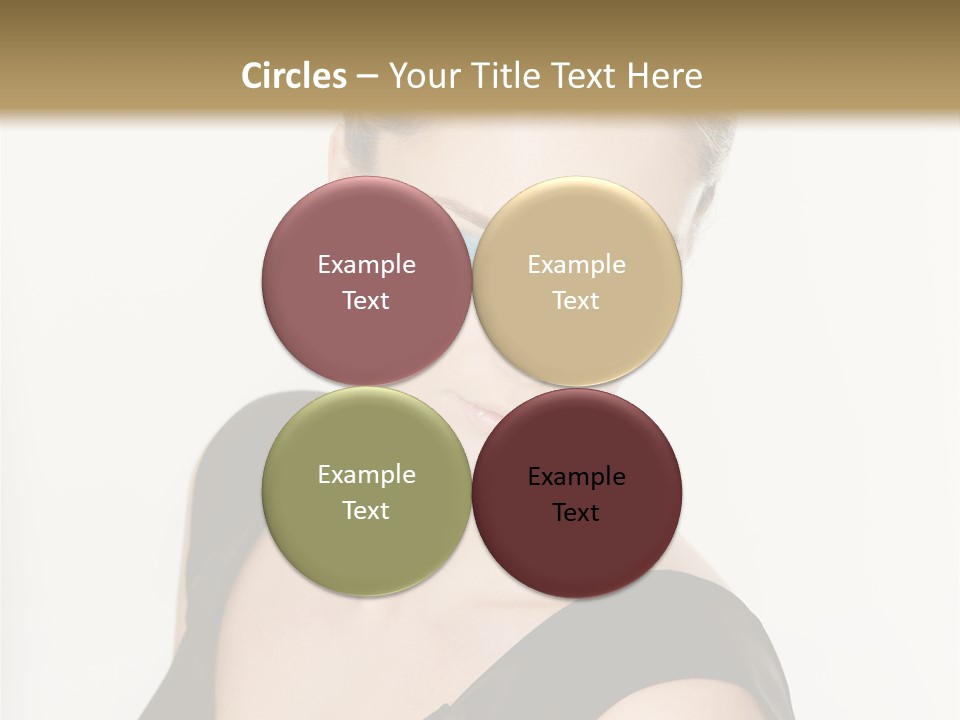 Woman Lash Creative PowerPoint Template