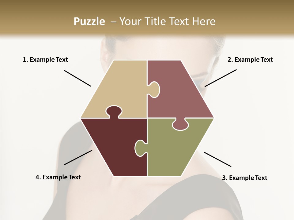 Woman Lash Creative PowerPoint Template