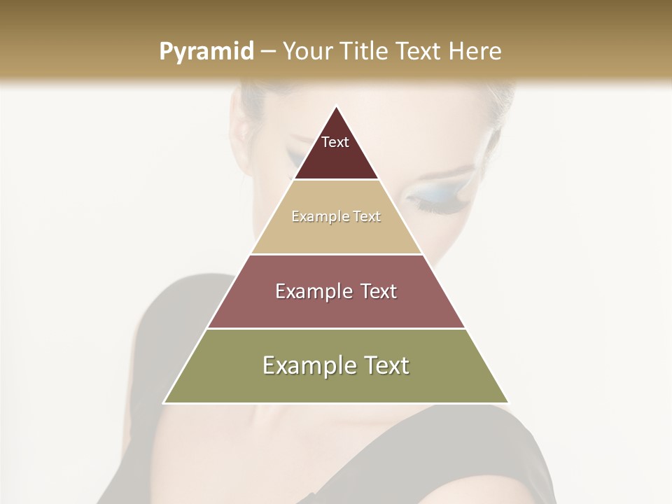 Woman Lash Creative PowerPoint Template