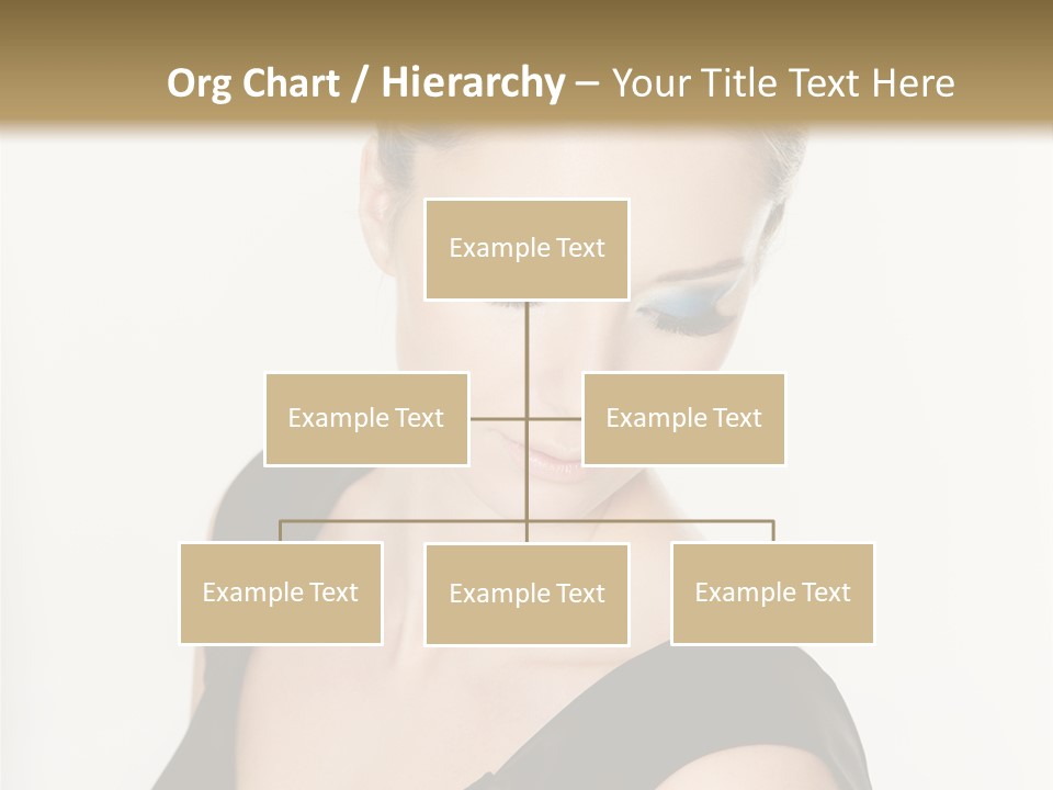 Woman Lash Creative PowerPoint Template