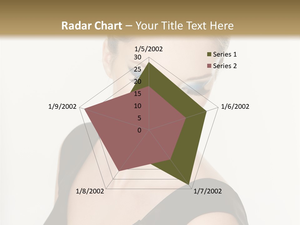 Woman Lash Creative PowerPoint Template