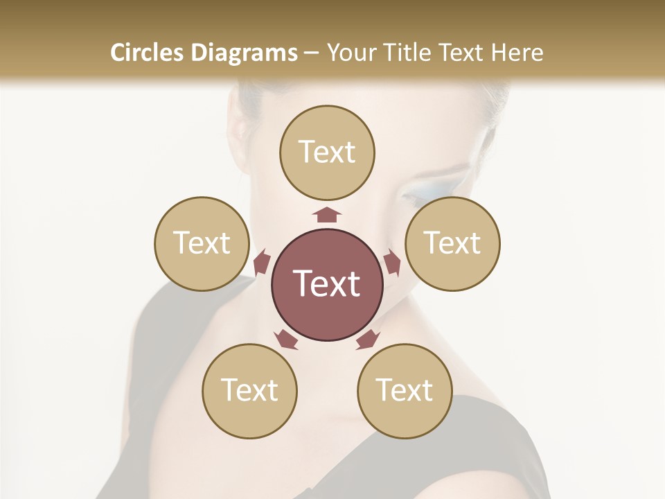 Woman Lash Creative PowerPoint Template