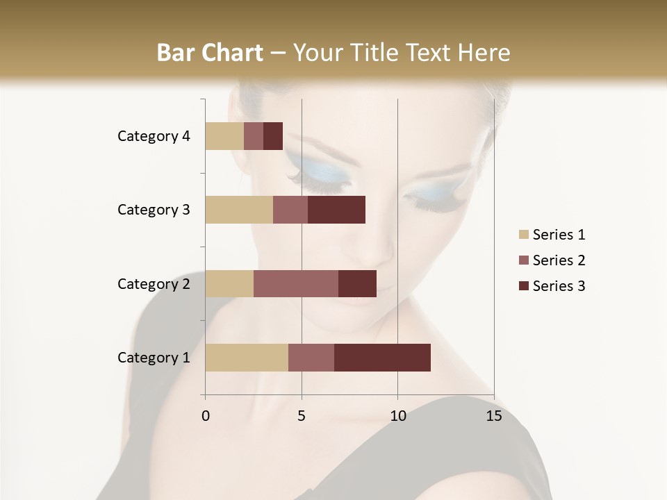 Woman Lash Creative PowerPoint Template