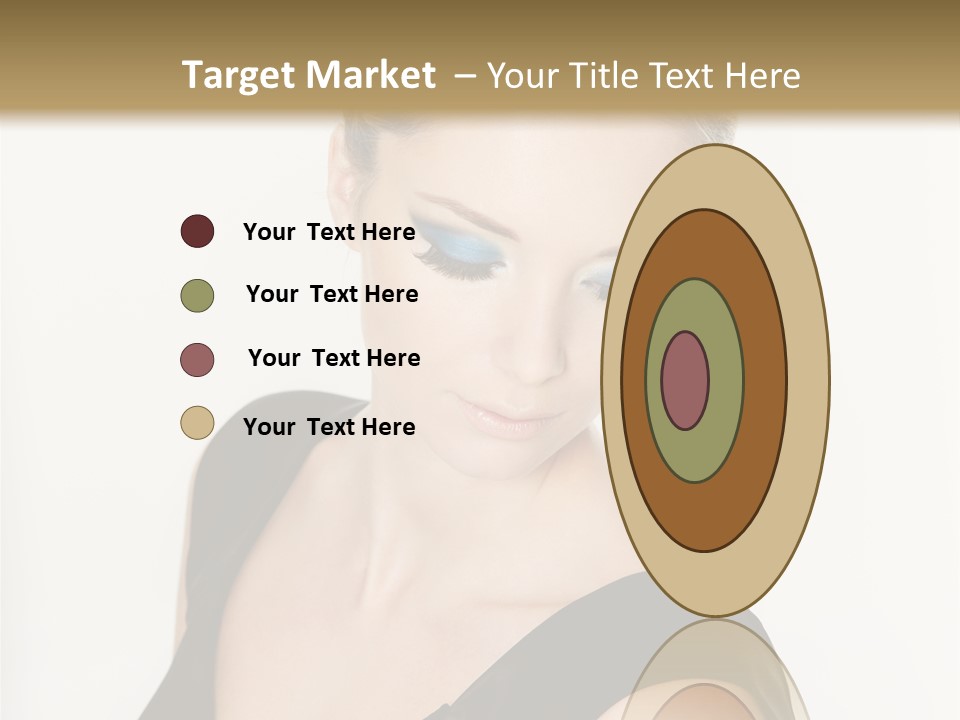 Woman Lash Creative PowerPoint Template