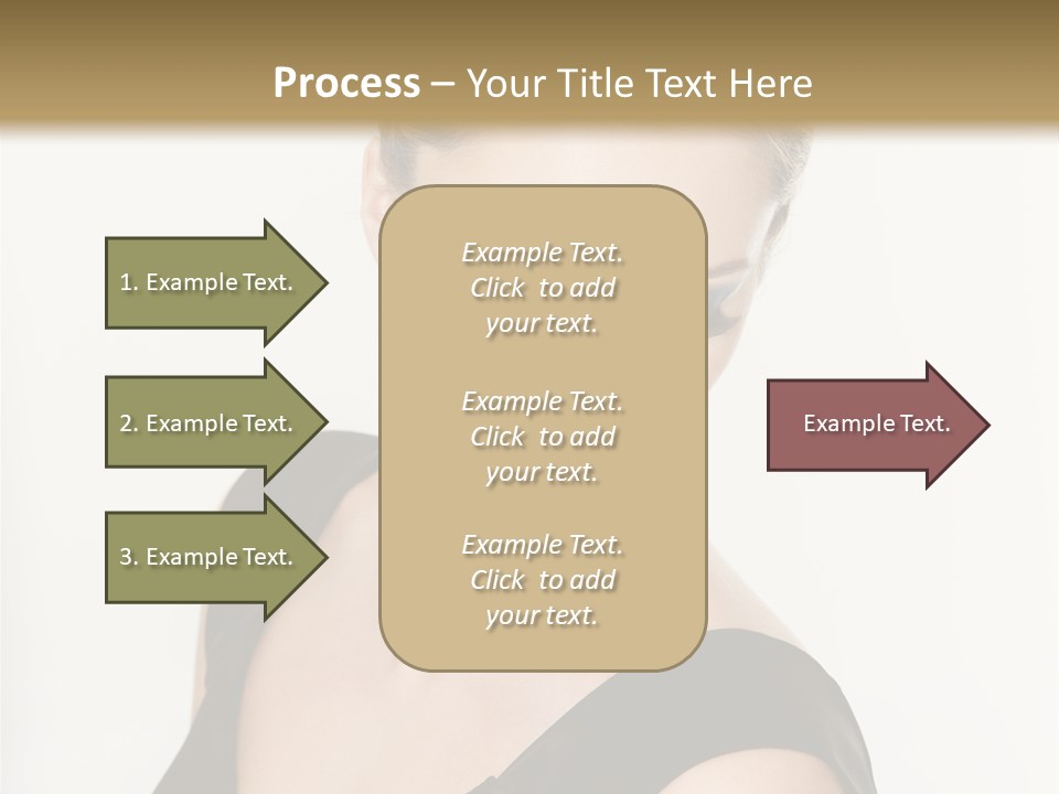 Woman Lash Creative PowerPoint Template