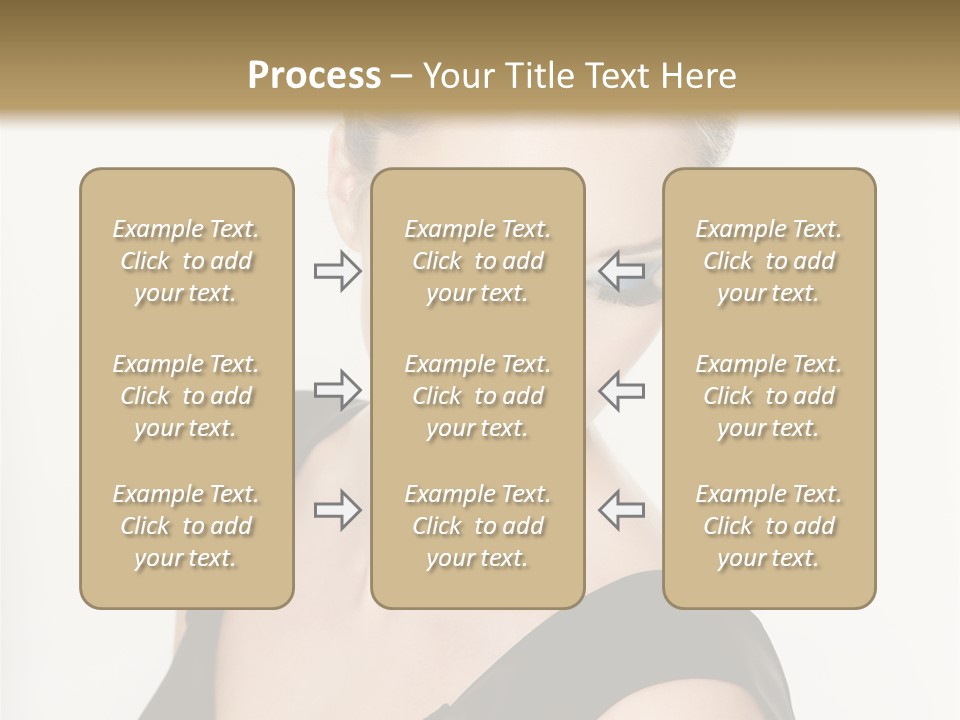 Woman Lash Creative PowerPoint Template