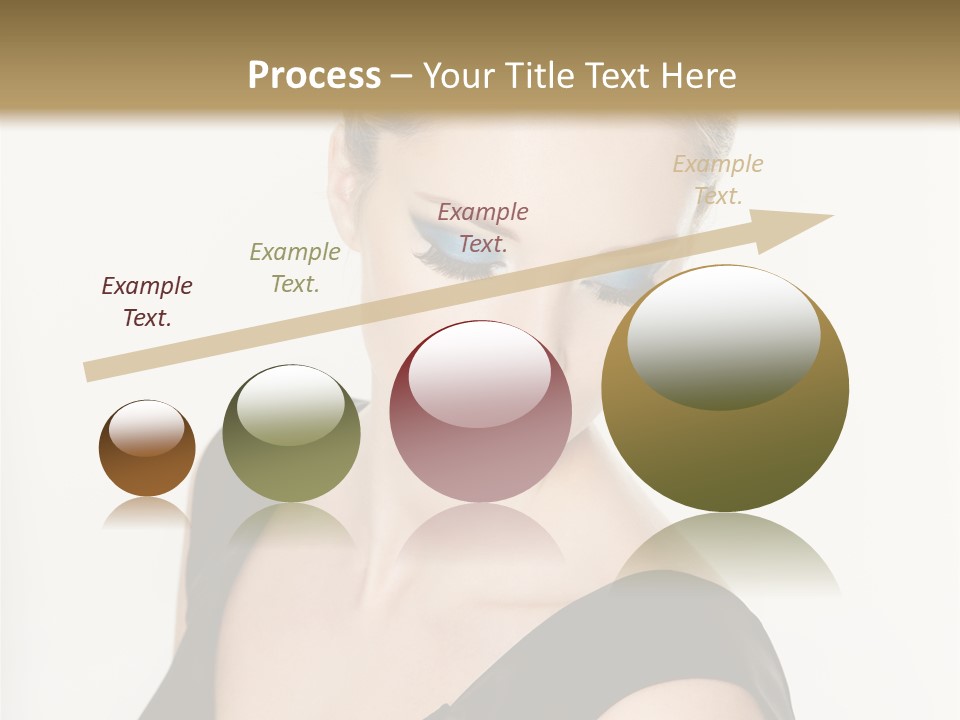 Woman Lash Creative PowerPoint Template