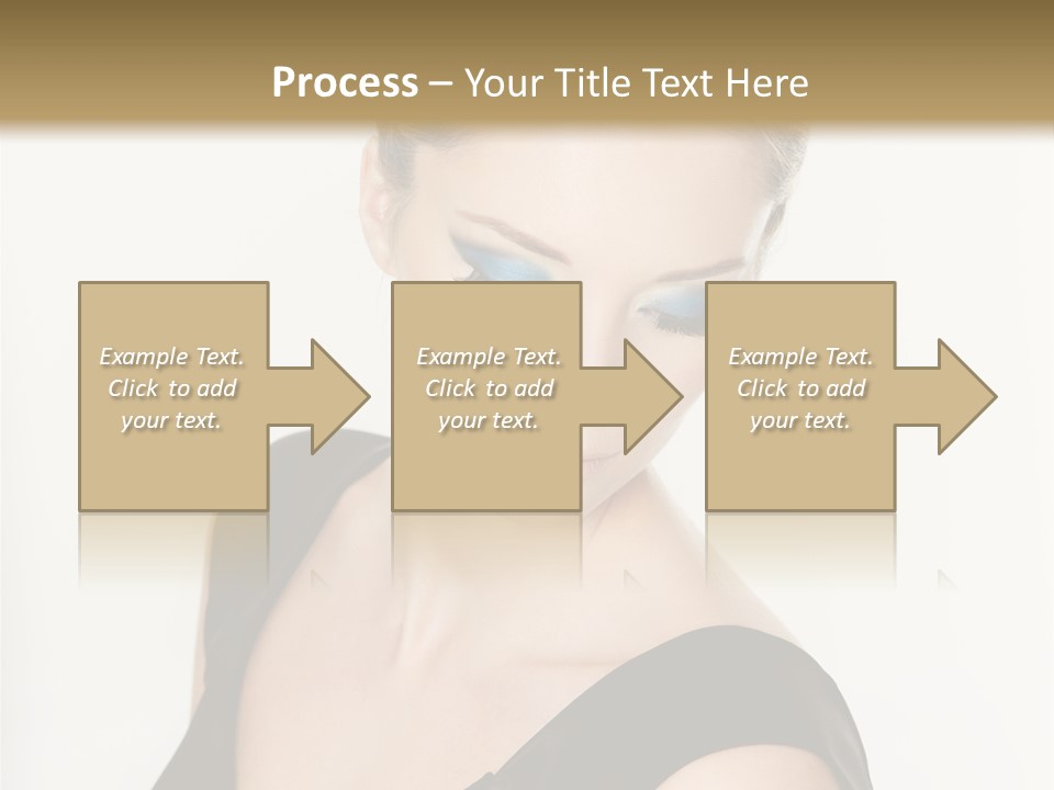 Woman Lash Creative PowerPoint Template