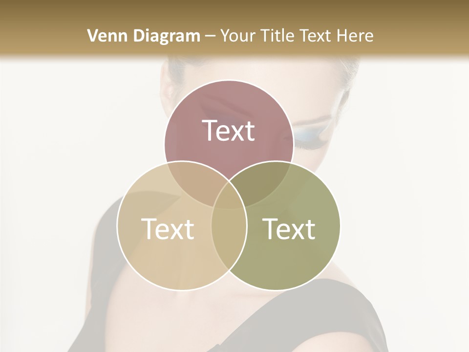 Woman Lash Creative PowerPoint Template