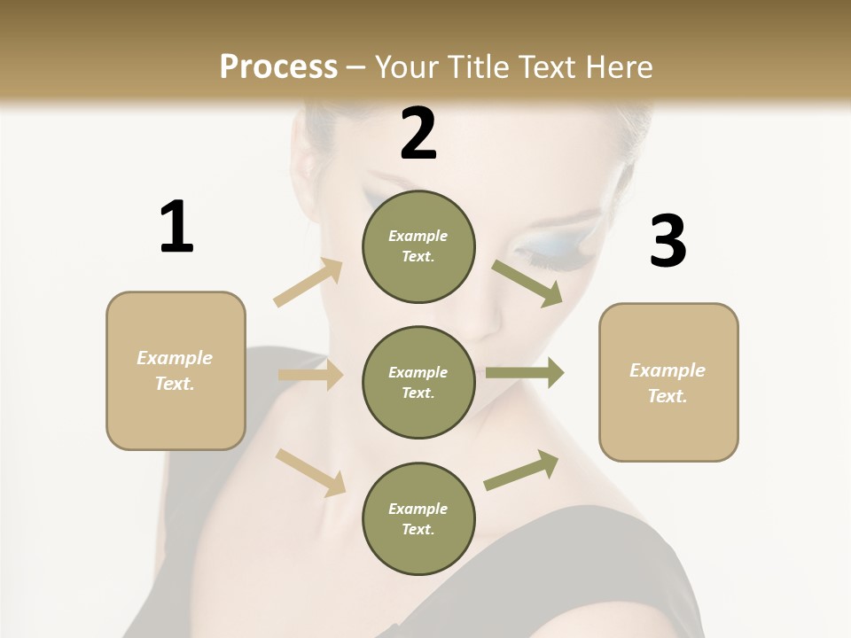 Woman Lash Creative PowerPoint Template