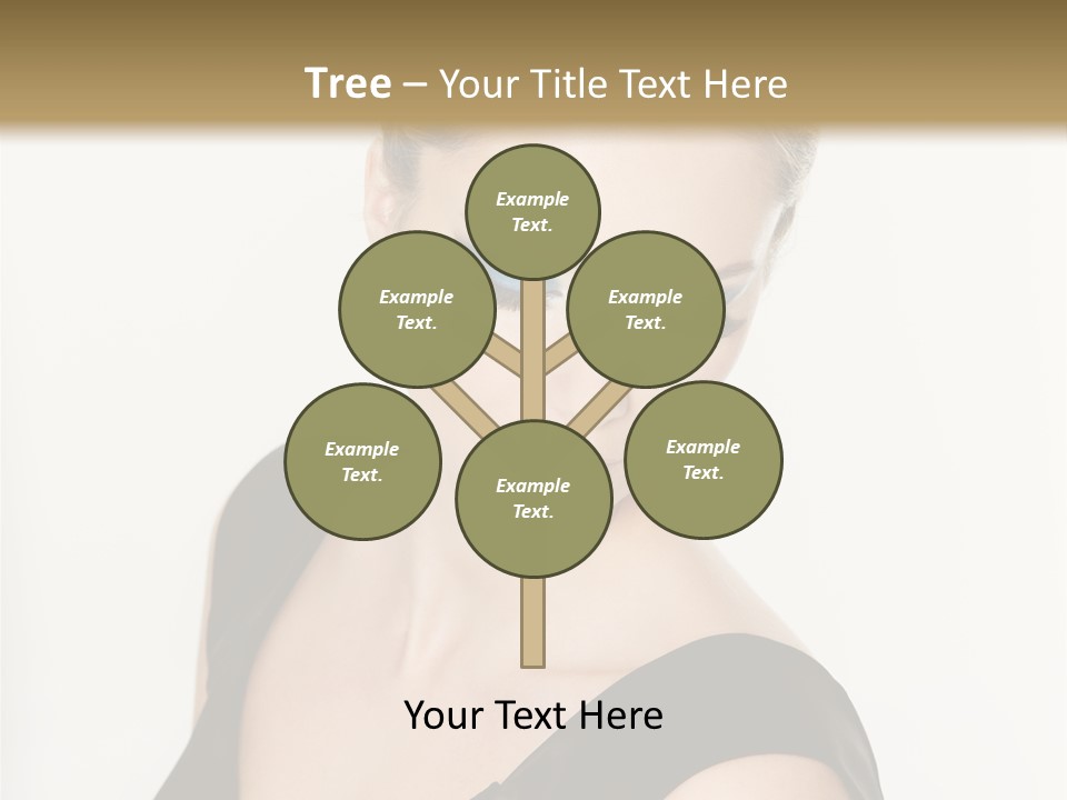 Woman Lash Creative PowerPoint Template