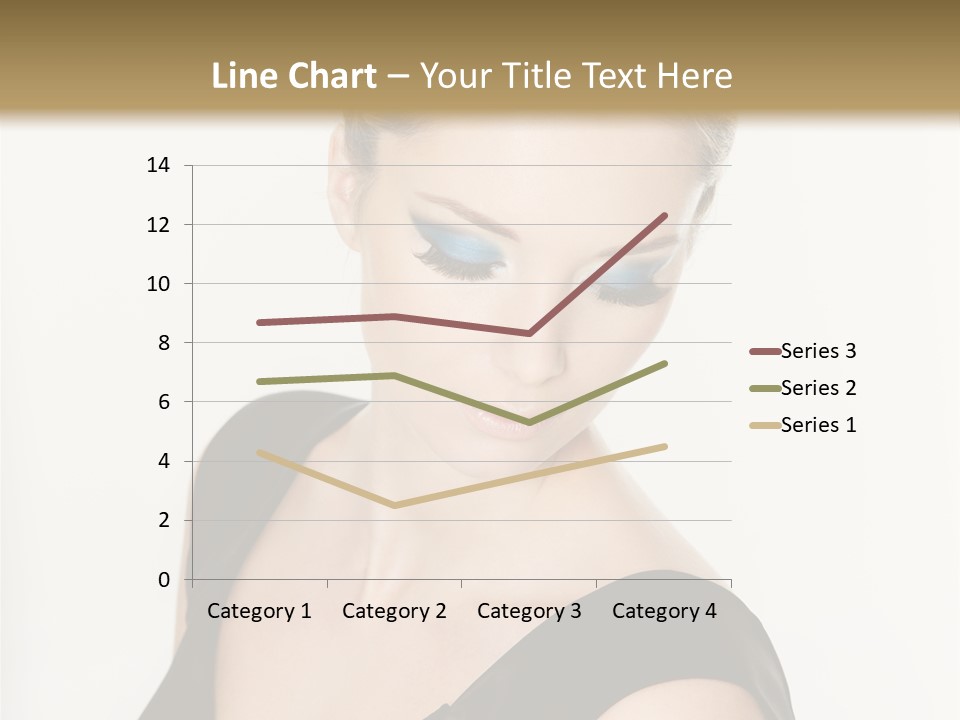 Woman Lash Creative PowerPoint Template