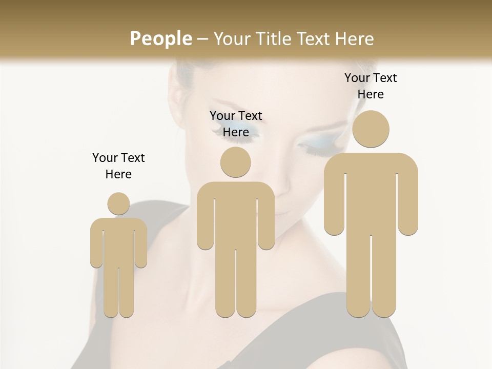 Woman Lash Creative PowerPoint Template