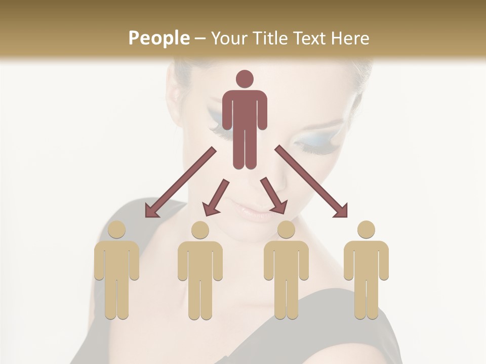 Woman Lash Creative PowerPoint Template