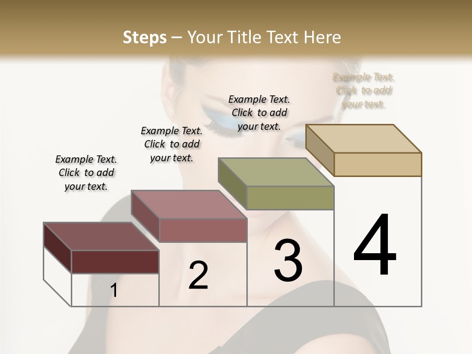 Woman Lash Creative PowerPoint Template