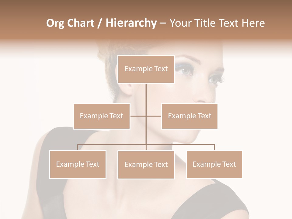 Model Cloth Pose PowerPoint Template