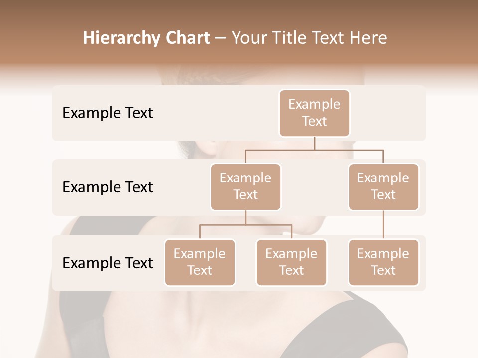 Model Cloth Pose PowerPoint Template