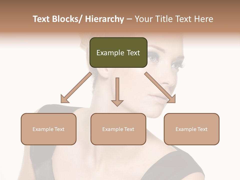 Model Cloth Pose PowerPoint Template