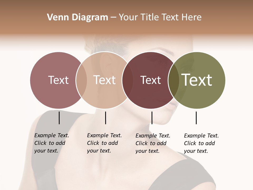 Model Cloth Pose PowerPoint Template