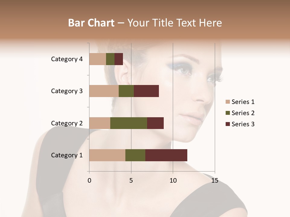 Model Cloth Pose PowerPoint Template