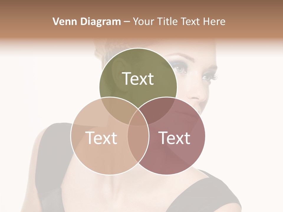 Model Cloth Pose PowerPoint Template