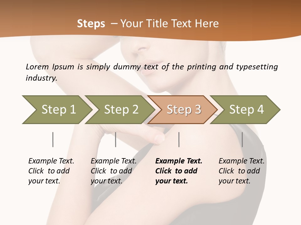 Fashion Girl Attractive PowerPoint Template