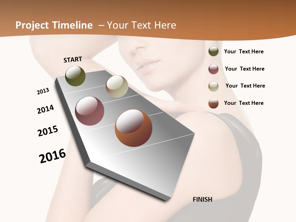 Fashion Girl Attractive PowerPoint Template