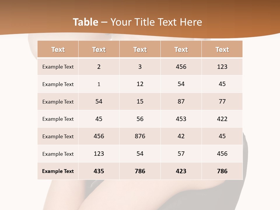 Fashion Girl Attractive PowerPoint Template