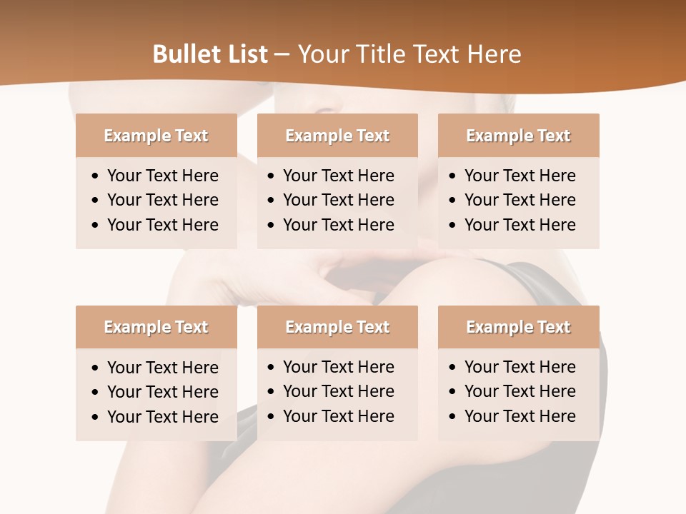 Fashion Girl Attractive PowerPoint Template