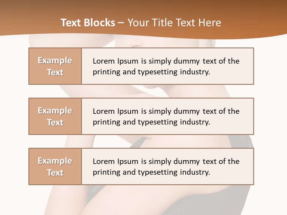 Fashion Girl Attractive PowerPoint Template