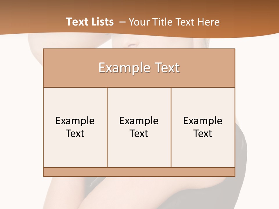 Fashion Girl Attractive PowerPoint Template