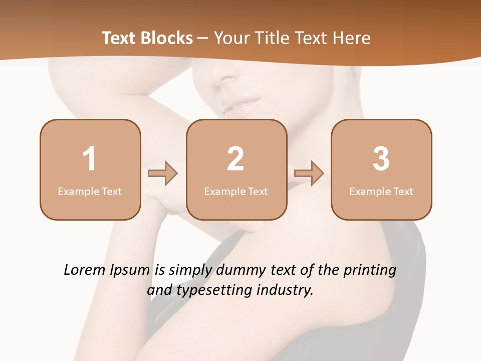 Fashion Girl Attractive PowerPoint Template