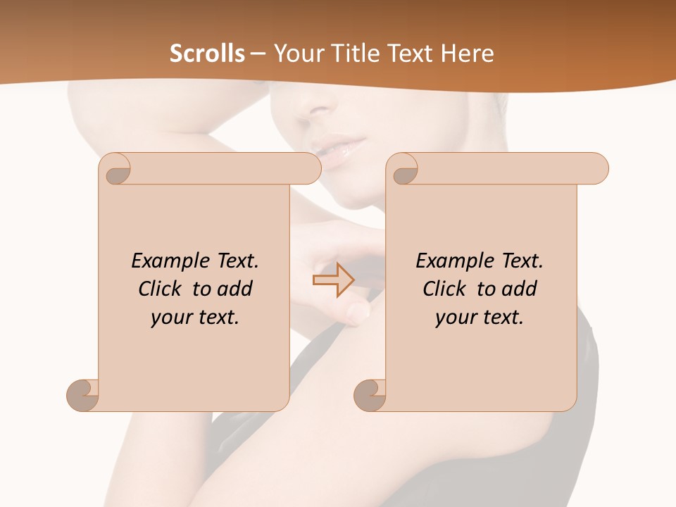 Fashion Girl Attractive PowerPoint Template