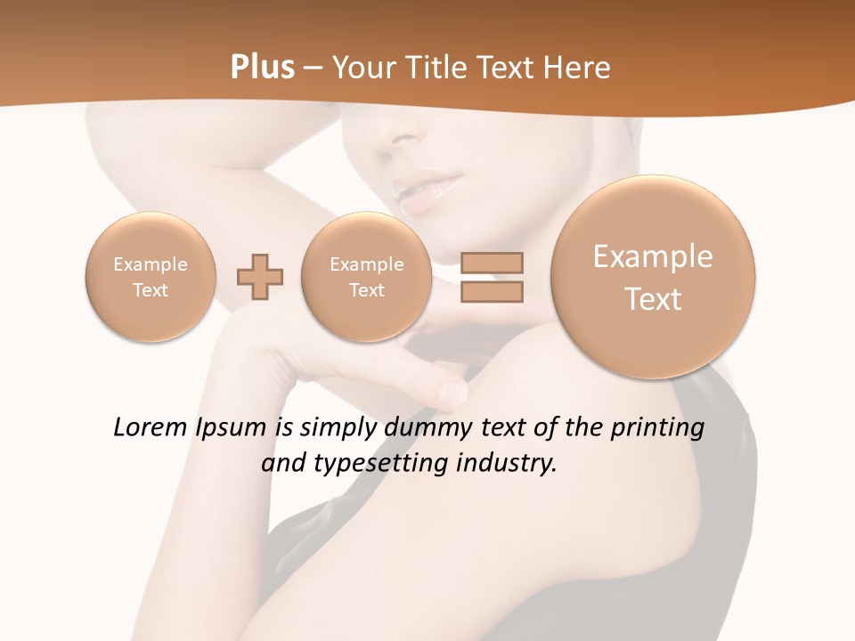 Fashion Girl Attractive PowerPoint Template