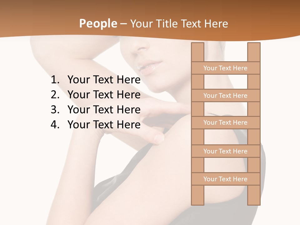 Fashion Girl Attractive PowerPoint Template