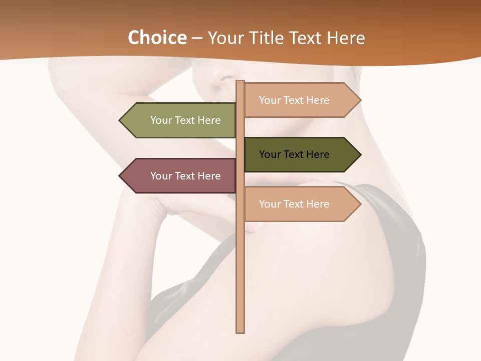 Fashion Girl Attractive PowerPoint Template