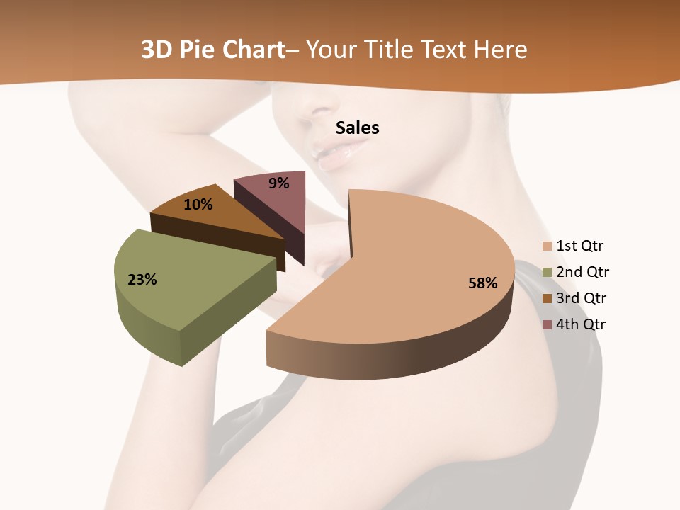 Fashion Girl Attractive PowerPoint Template