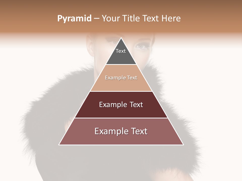 Dress Model Curly PowerPoint Template