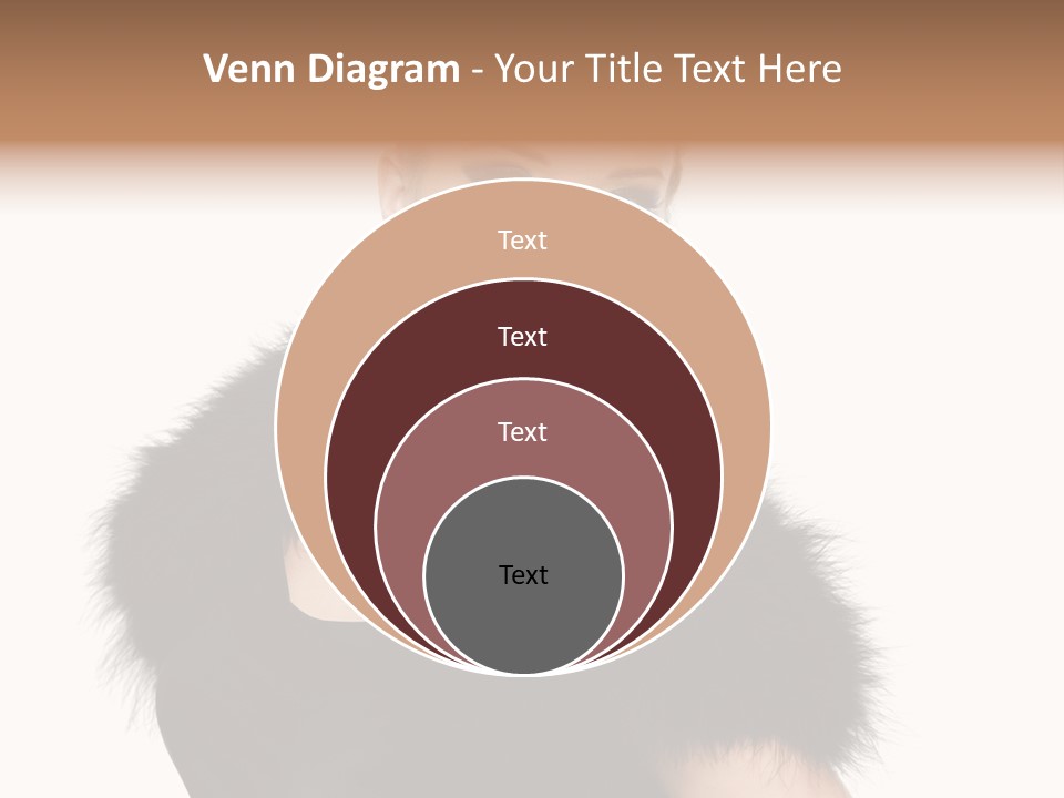 Dress Model Curly PowerPoint Template