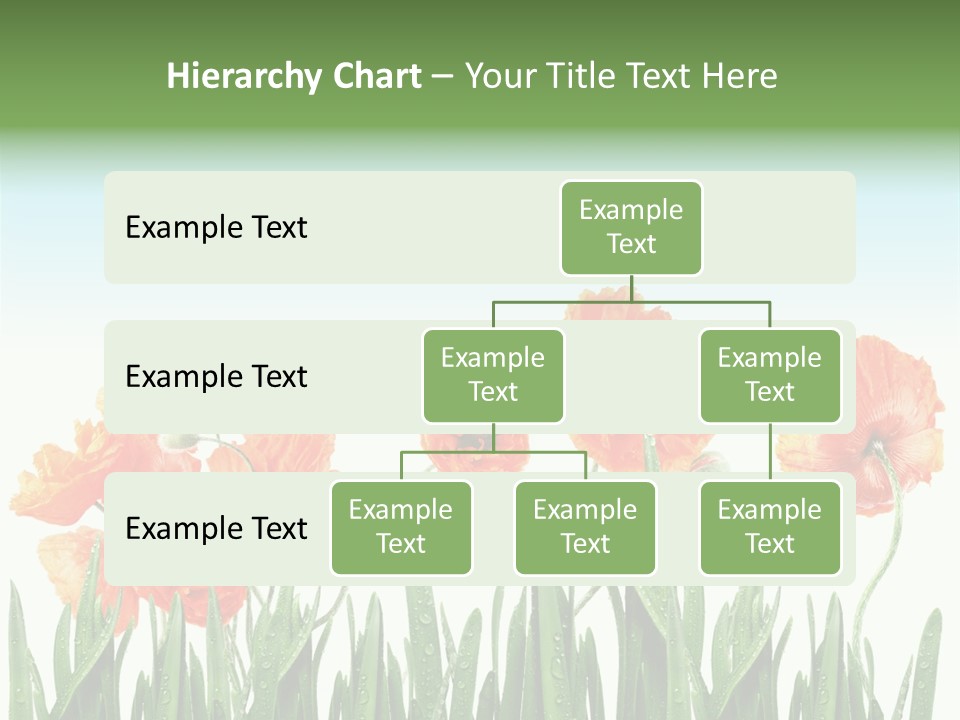 Red Vitality Bloom PowerPoint Template