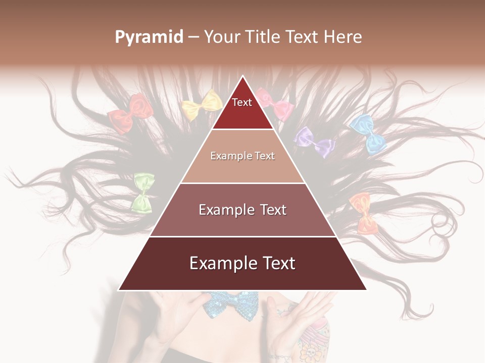 Makeup Posing Headshot PowerPoint Template