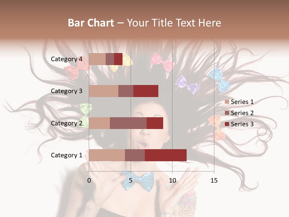 Makeup Posing Headshot PowerPoint Template